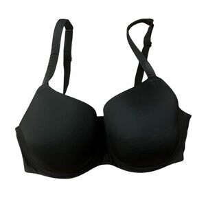 Cacique 36DDD bra black underwire smooth lined